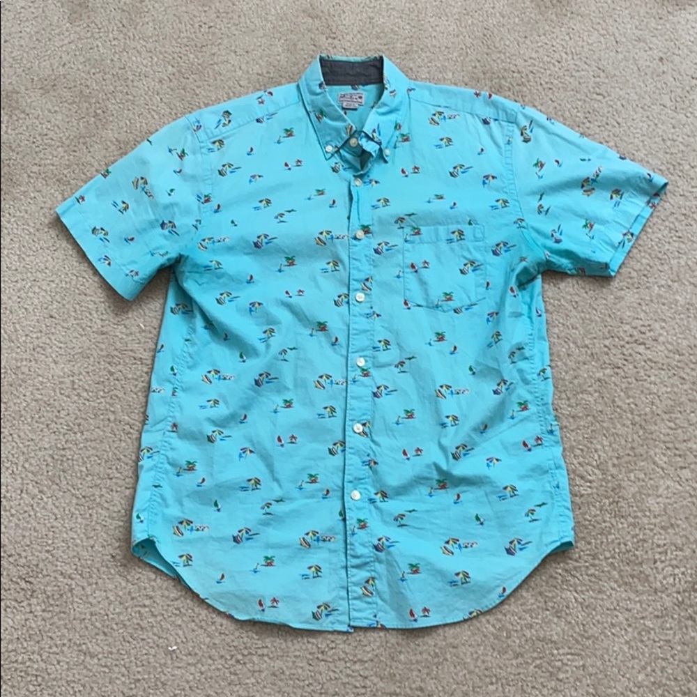 J-Crew Button-Up Shirt (Medium)